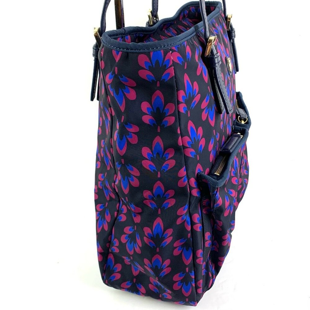 Talbot's Printed Nylon Tote- Medium Like New - Picture 4 of 6